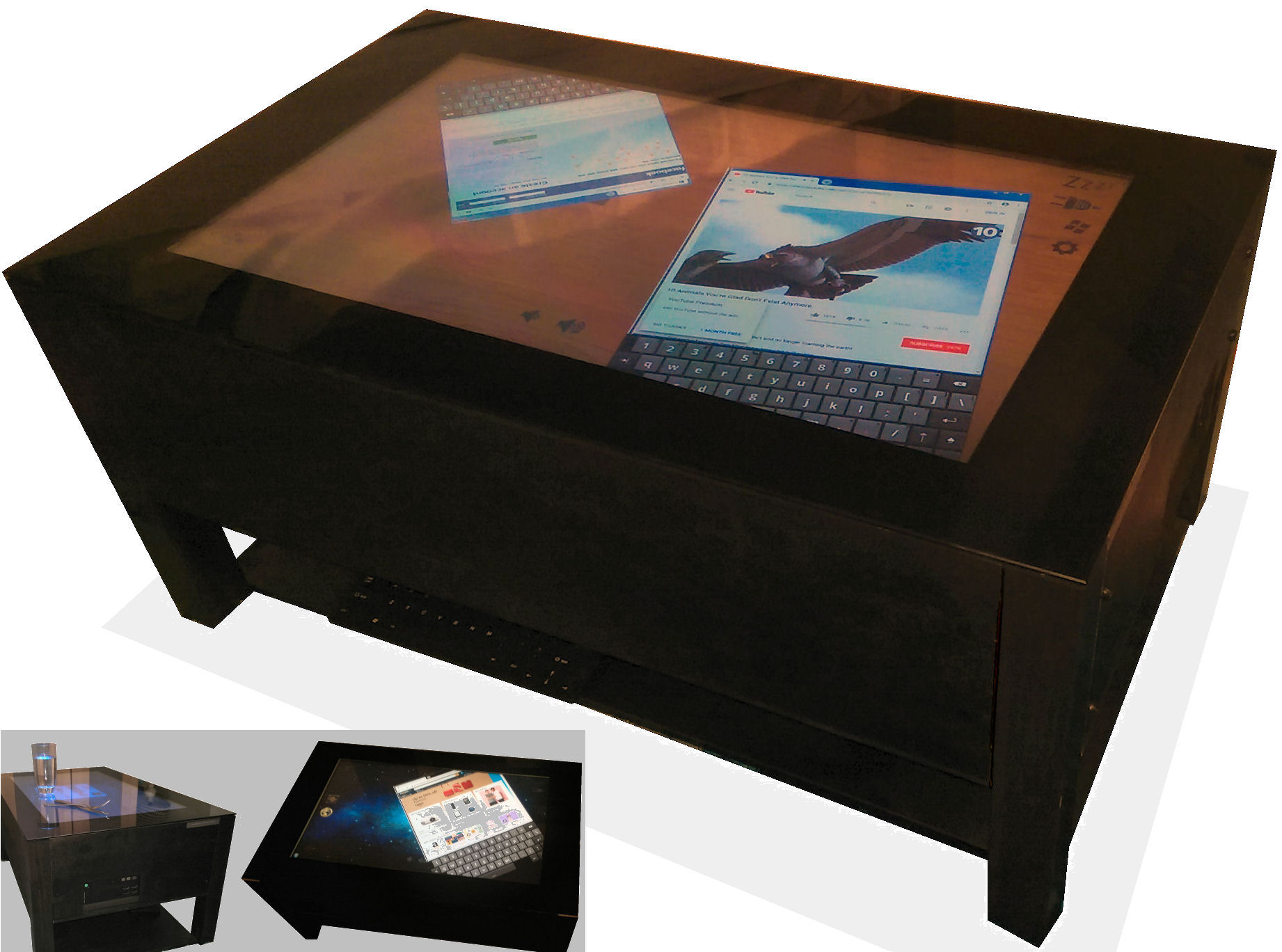 touch screen coffee table